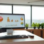 Un espacio de oficina moderno y organizado