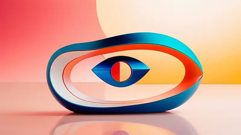 Diseños de logotipos que combinan contrastes de color